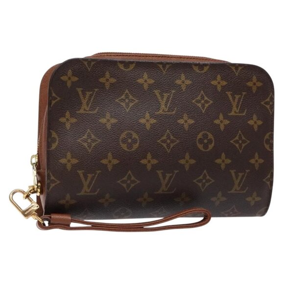 LOUIS VUITTON Monogram Orsay Clutch Bag M51790 LV Auth ep10366 - Picture 1 of 14